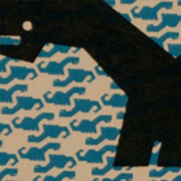 "OVAL" : 2 color screen print - Picture 2 of 4